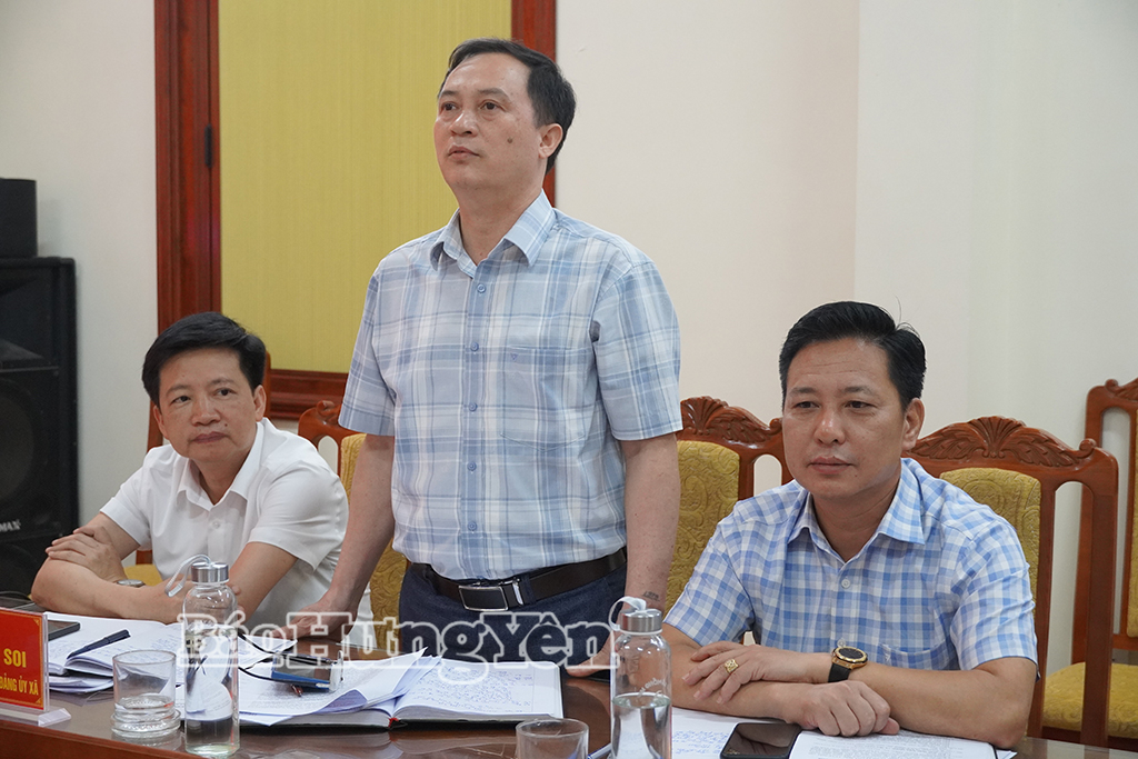 Đại biểu phát biểu tại hội nghị.