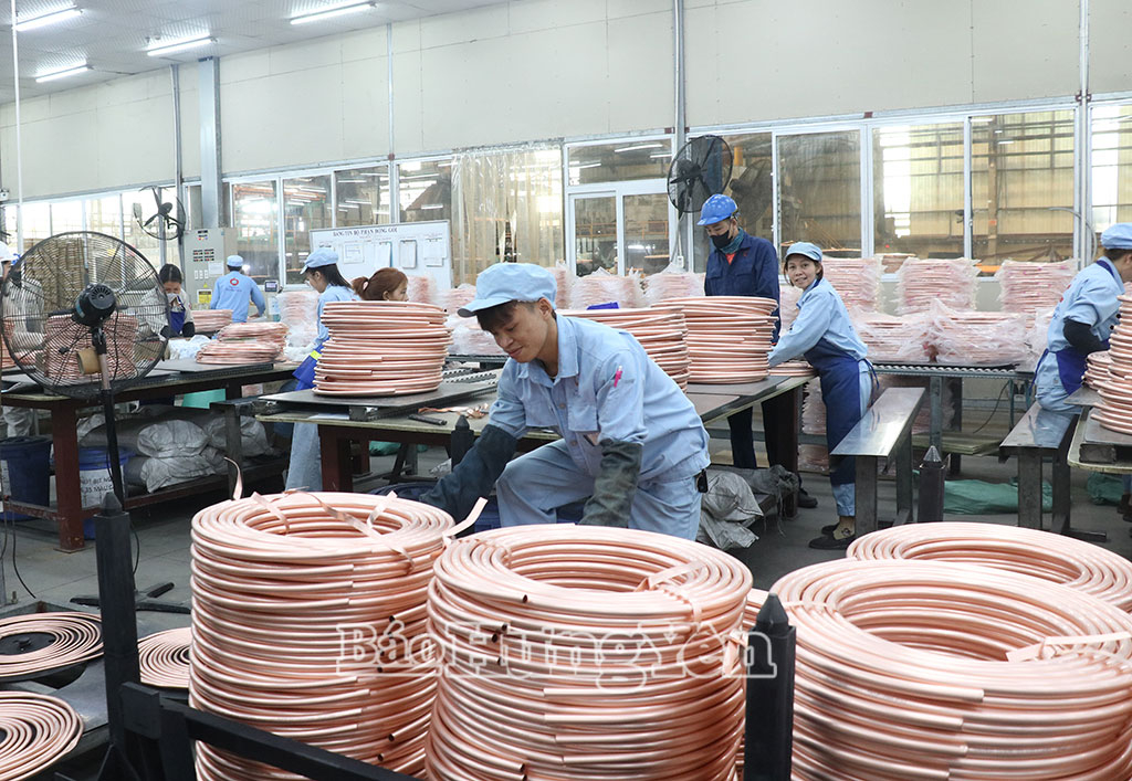 Công ty cổ phần Ống đồng Toàn Phát (Khu công nghiệp Phố Nối A, xã Như Quỳnh) hoạt động trong lĩnh vực sản xuất và cung cấp ống đồng cho thị trường trong nước và quốc tế.