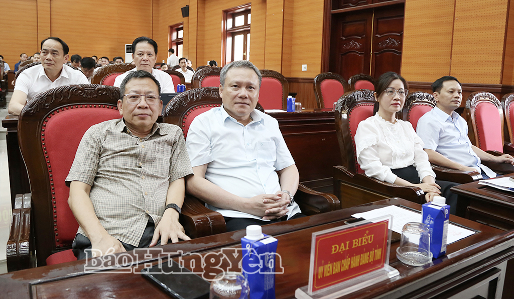 Các đại biểu dự hội nghị.