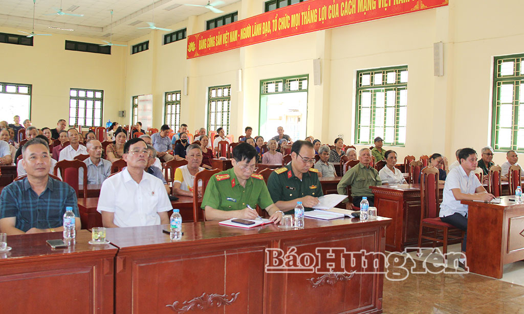 Các đại biểu dự hội nghị.