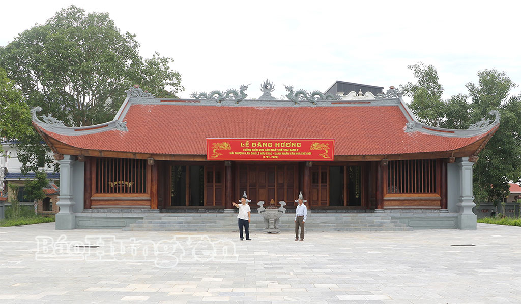 Khu di tích Hải Thượng Lãn Ông Lê Hữu Trác (xã Nguyễn Văn Linh). a