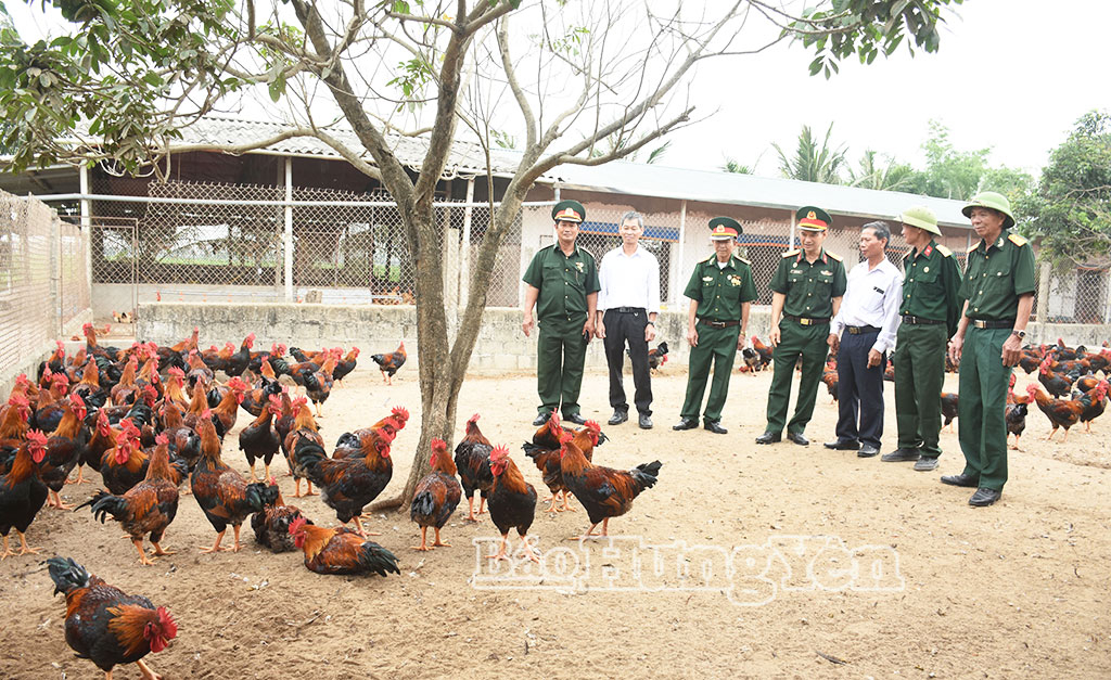 Mô hình phát triển kinh tế của nông dân thôn An Lạc, xã Quỳnh An.