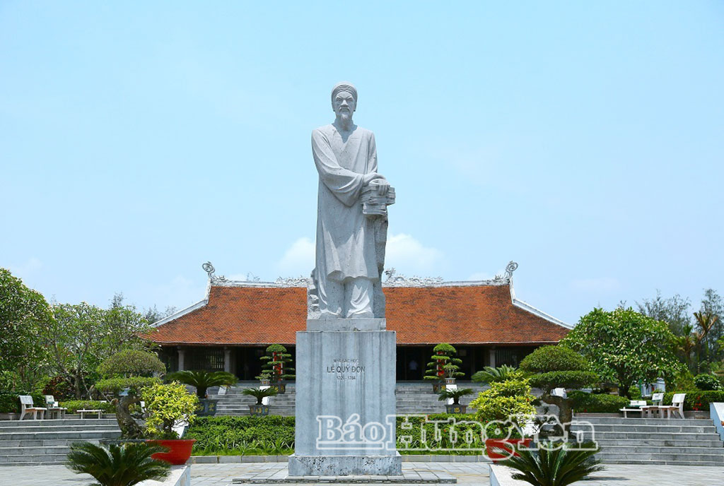 Khu lưu niệm Danh nhân văn hóa Lê Quý Đôn tại xã Lê Quý Đôn.