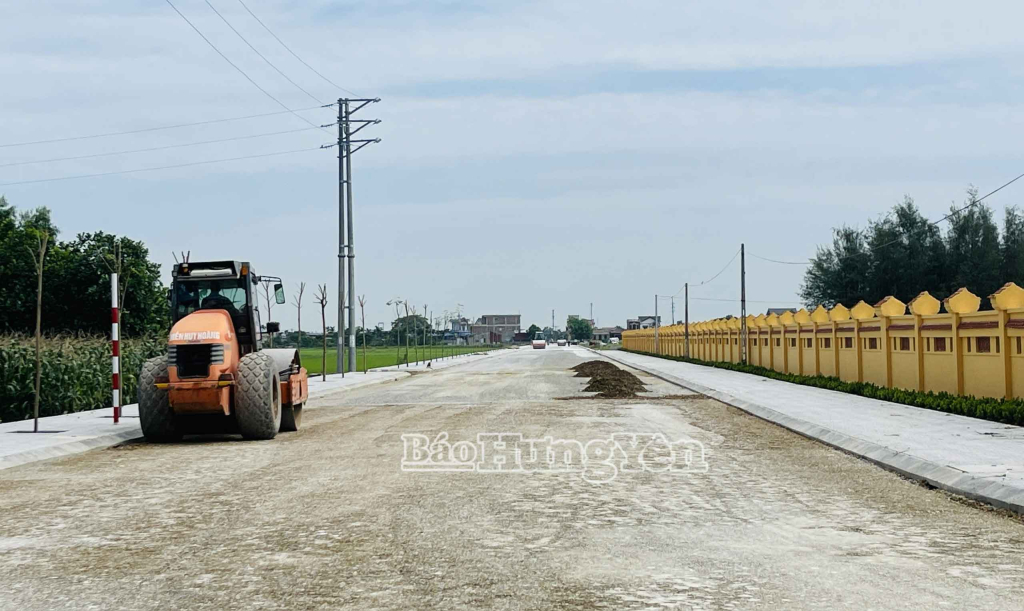 Xã Lê Quý Đôn đẩy nhanh tiến độ thực hiện các dự án trọng điểm trên địa bàn.
