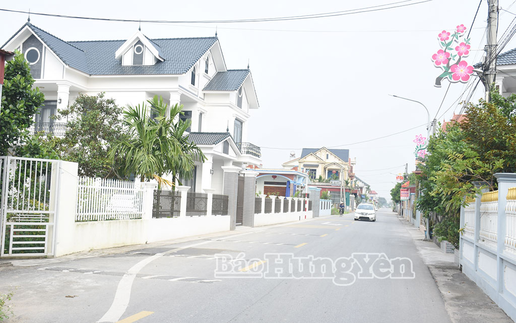 Diện mạo nông thôn xã Đồng Bằng.