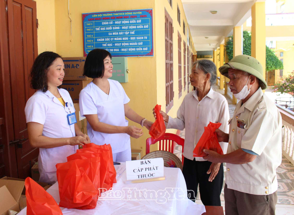 Các phát thuốc miễn phí cho người có công và thân nhân người có công.