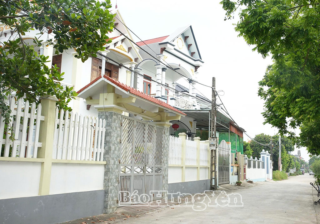 Diện mạo xã Hồng Quang hôm nay.
