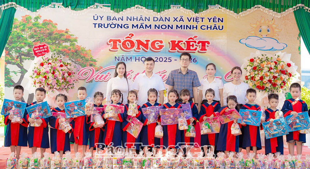 Lĩnh vực giáo dục của xã Việt Yên được quan tâm.