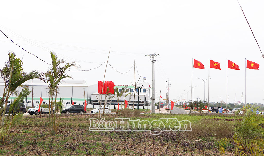 Một góc Cụm công nghiệp Bình Minh được đầu tư đồng bộ, hiện đại.