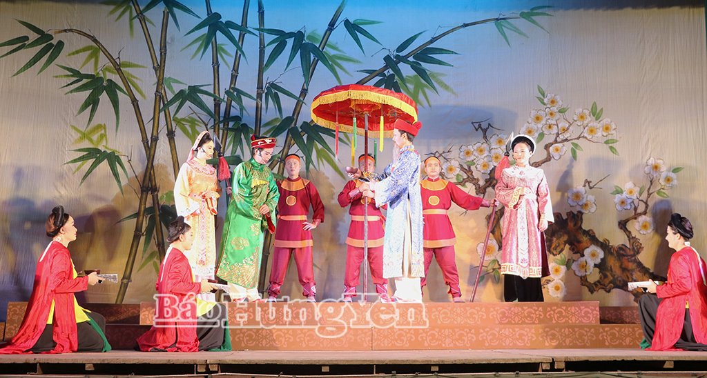 Một cảnh trong vở Chèo 