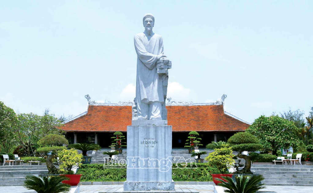 Khu lưu niệm Danh nhân văn hóa Lê Quý Đôn tại xã Lê Quý Đôn.