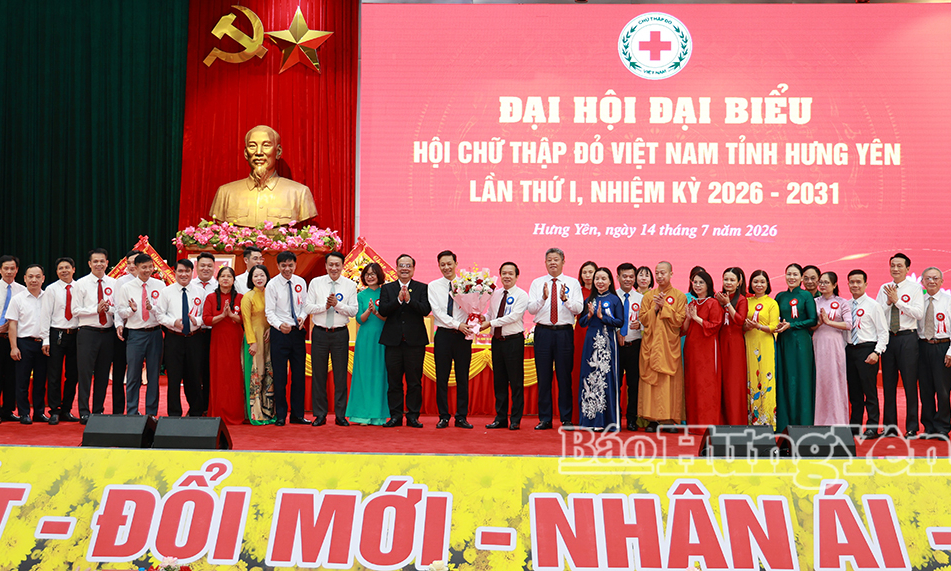 Đại hội đại biểu Hội Chữ thập đỏ Việt Nam tỉnh Hưng Yên lần thứ I, nhiệm kỳ 2026 - 2031