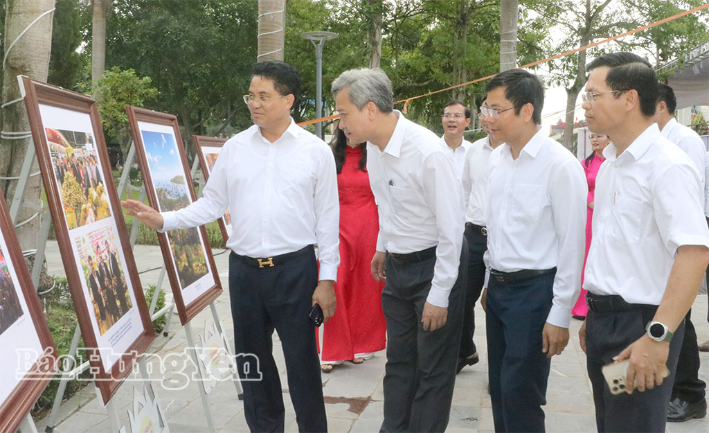 Đồng chí Phó Chủ tịch UBND tỉnh Lê Quang Hòa kiểm tra công tác chuẩn bị Lễ hội và xúc tiến thương mại nhãn lồng Hưng Yên năm 2026.