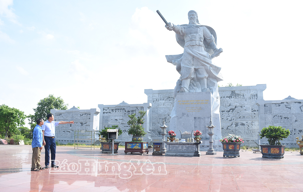 Bến tượng A Sào, nơi gắn liền với tên tuổi của Quốc Công Tiết chế Hưng Đạo Đại vương Trần Quốc Tuấn.