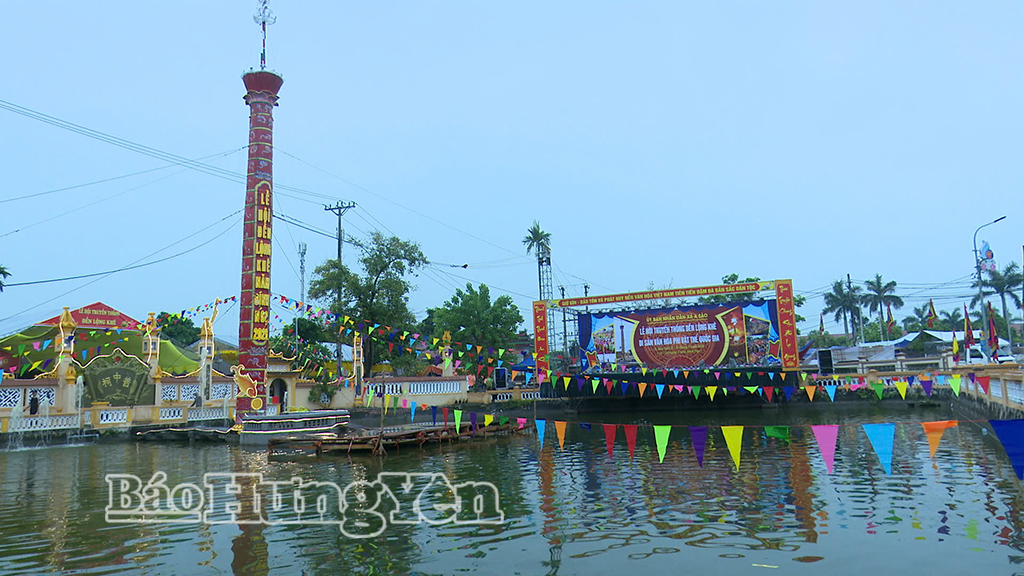 Lễ hội truyền thống đền Lộng Khê, xã A Sào.
