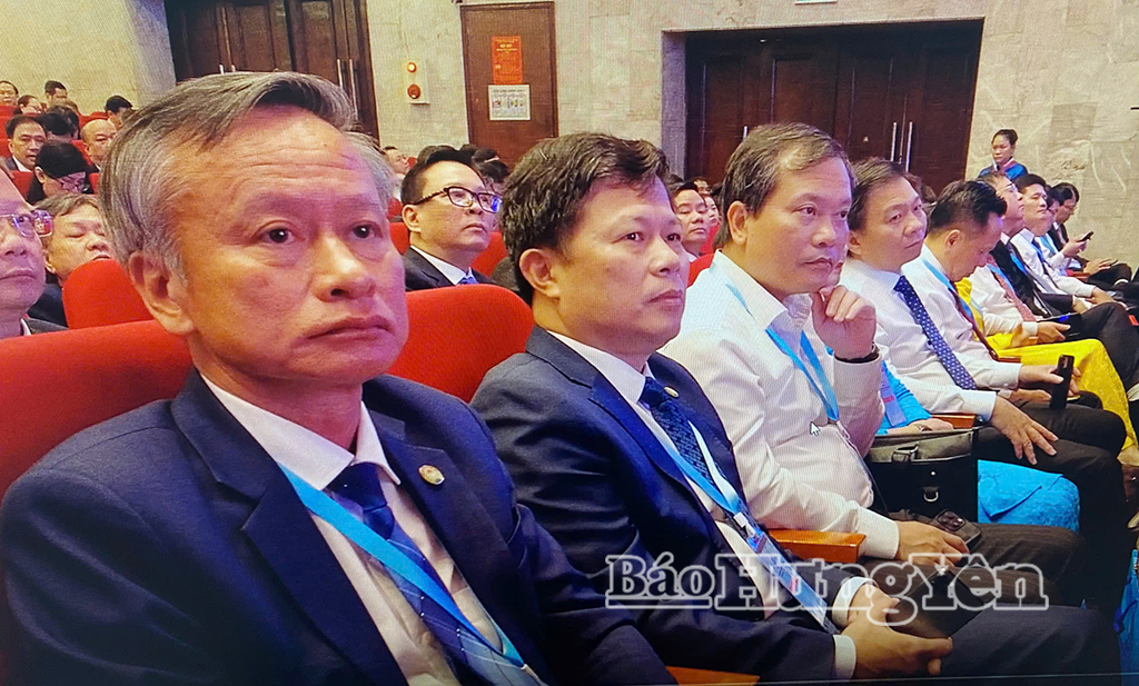 Đồng chí Trần Quốc Toản, Phó Bí thư Thường trực Tỉnh ủy, Chủ tịch Ủy ban MTTQ Việt Nam tỉnh dự Đại hội.