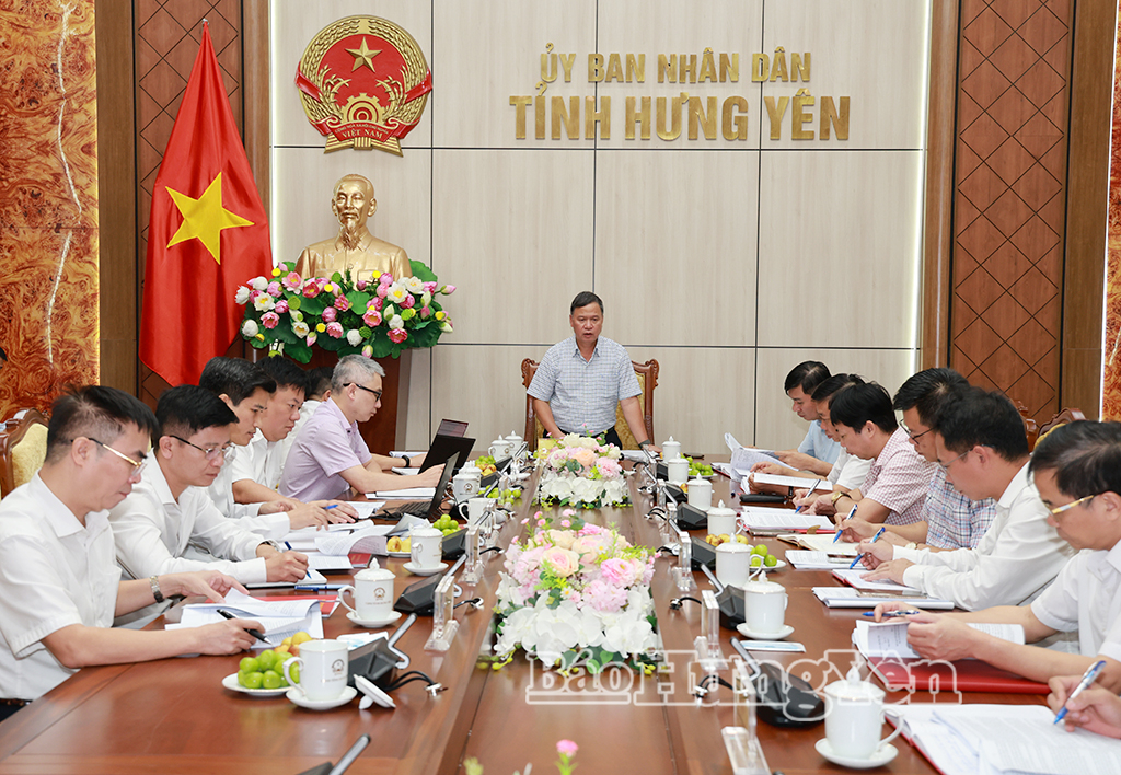 Đồng chí Nguyễn Minh Quang, Phó Chủ nhiệm Ủy ban Kiểm tra Trung ương chủ trì buổi làm việc.