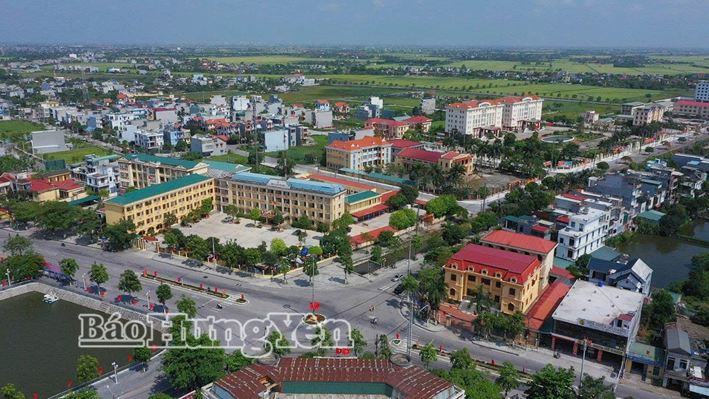 Trung tâm xã Kiến Xương.