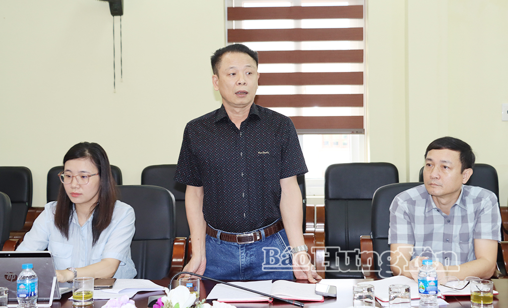 Đại diện Trung tâm Dịch vụ đấu giá tài sản thuộc Sở Tư pháp kiến nghị một số nội dung cần sửa đổi của Luật Đấu giá tài sản hiện hành.