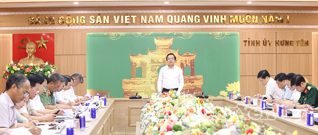 Phiên họp thứ sáu Ban Chỉ đạo phòng, chống tham nhũng, lãng phí, tiêu cực tỉnh