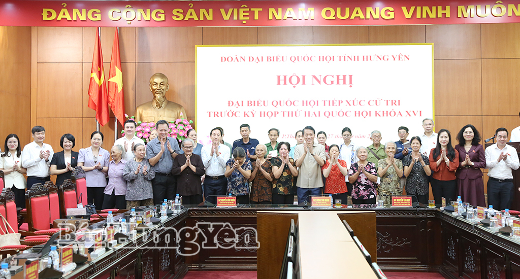Đoàn đại biểu Quốc hội tỉnh tiếp xúc cử tri trước kỳ họp thứ 2, Quốc hội khóa XVI