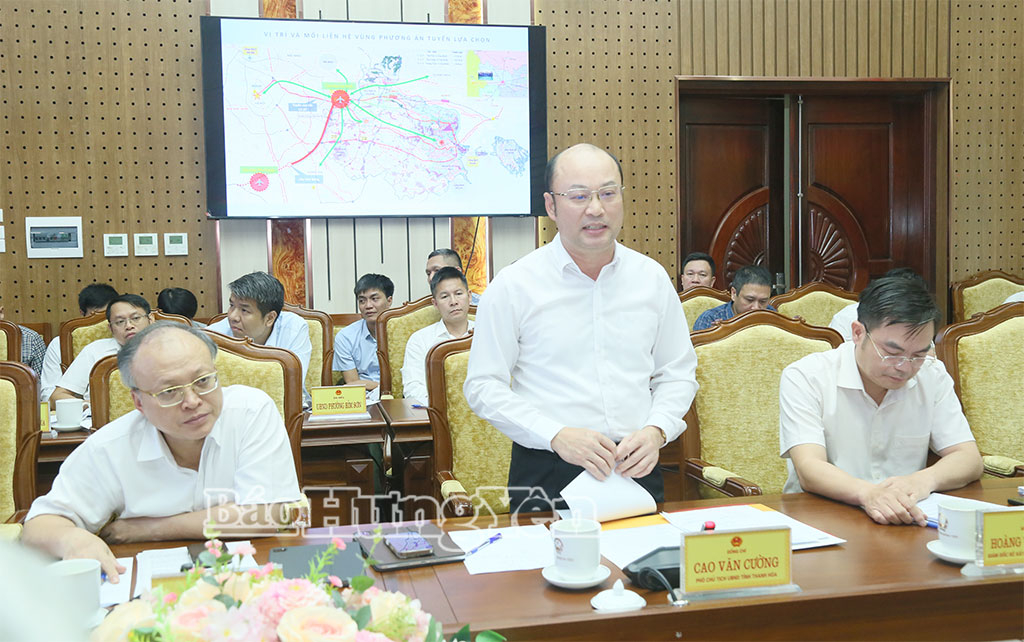 Hai tỉnh Hưng Yên và Thanh Hóa trao đổi kinh nghiệm về quy hoạch, thu ...