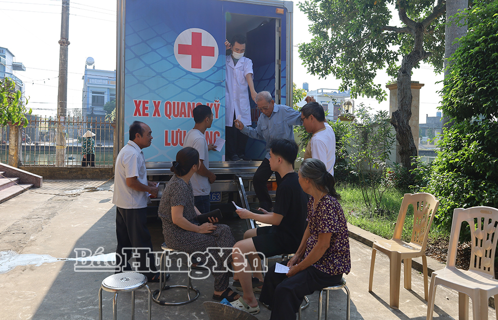 Bệnh viện Phổi Thái Bình khám sàng lọc bệnh lao, phổi miễn phí tại cộng đồng